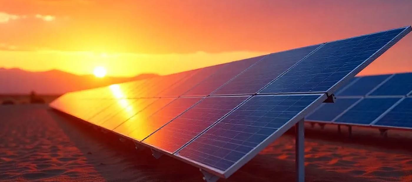 Large commercial solar installation